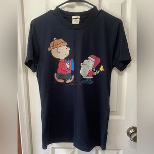 Men’s Abercrombie & Fitch Charlie Brown Snoopy Christmas T-Shirt